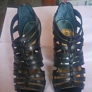 Alfani Women's Black Strappy Heels